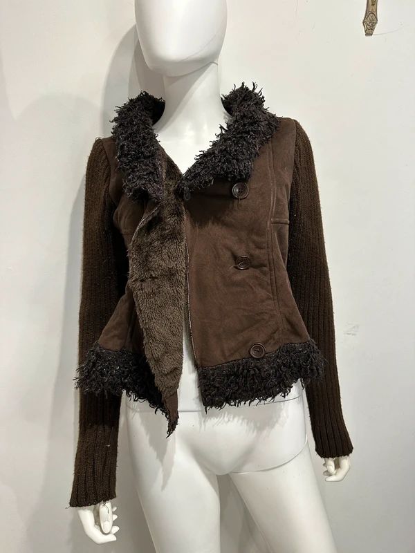 Vintage Gothic Double Breasted Button up Jacket (S)