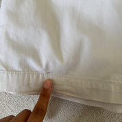 Vintage French White Utility Cargo Pants (XS/S)