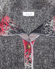 90s Wool Blend Duster Sweater (S/M)