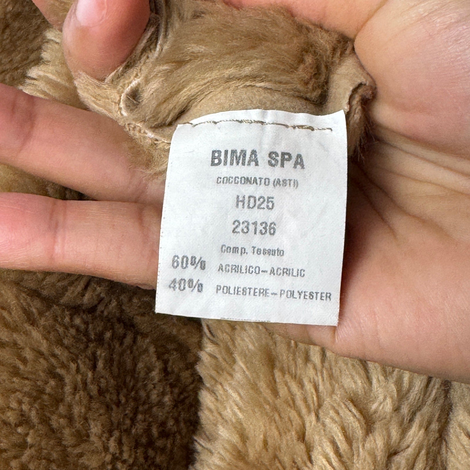 Vintage Italian Suede Jacket with Fur Collar (S/M)