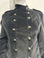 Vintage Italian Napoleon Black Jacket (S/M)