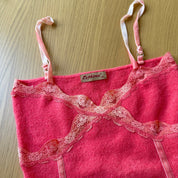 Vintage Wool Blend Lace Trim Cami (S)