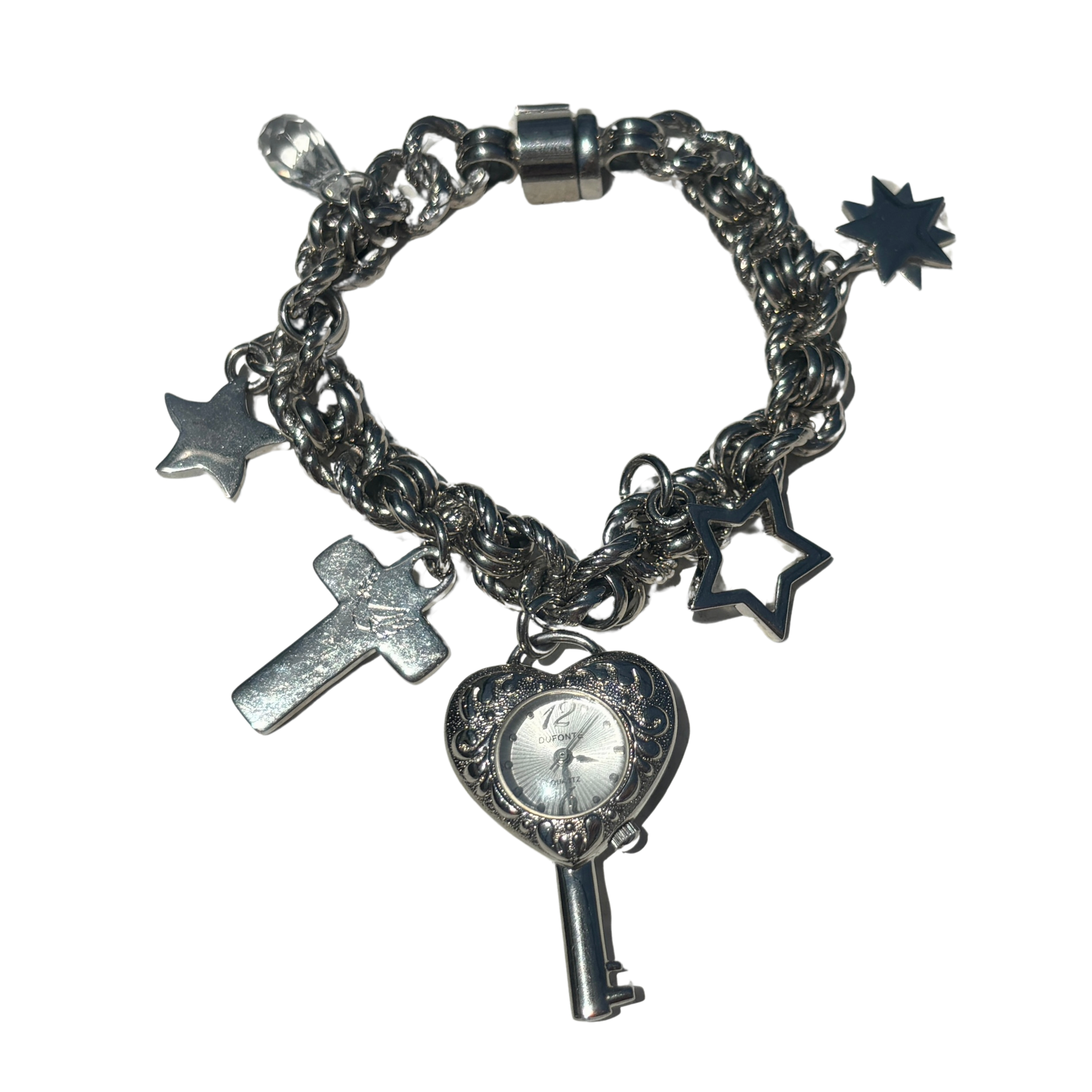 Y2K Heart Charm Watch