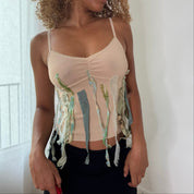 Vintage Cream Cami Top by Liu Jo (S)