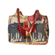 Marilyn Monroe Hollywood
Beaded/Sequins Purse Red Satchel