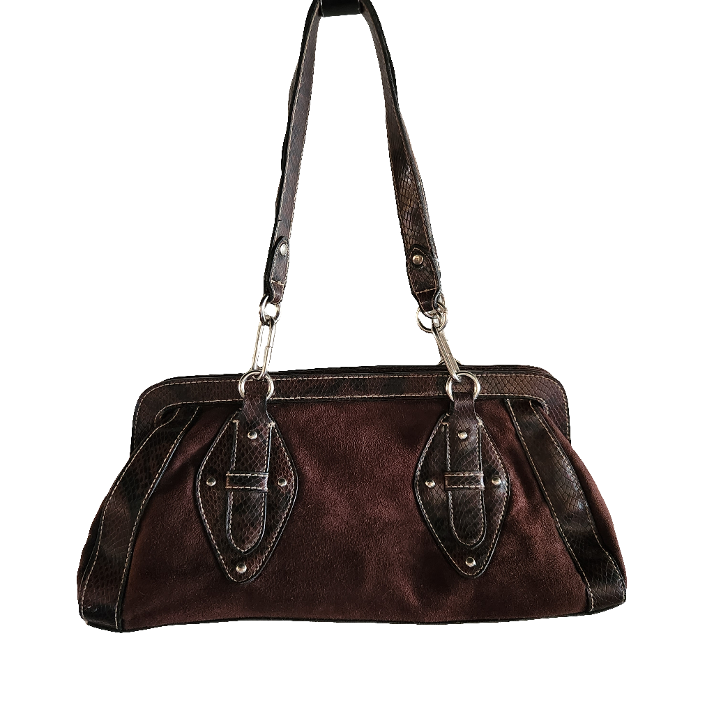 Brown shoulder bag