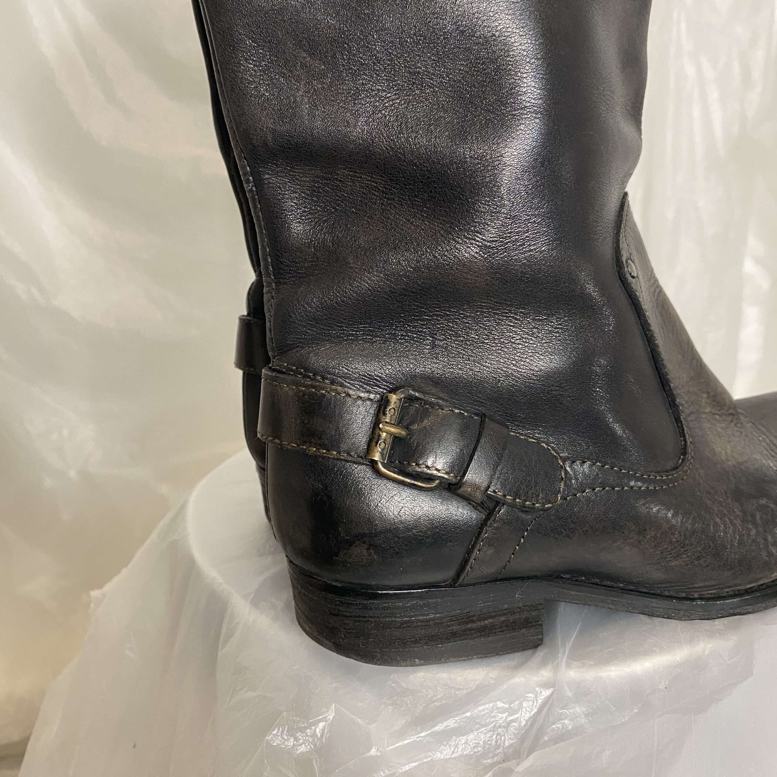 Vintage Diesel Style Lab Biker Boots (UK 5 EU 38 US 7)