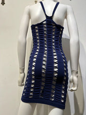 Vintage 2000s Y2K Subversive Cyber Purple Dress Top