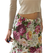 Italian Vintage Romcom Floral Skirt (S)