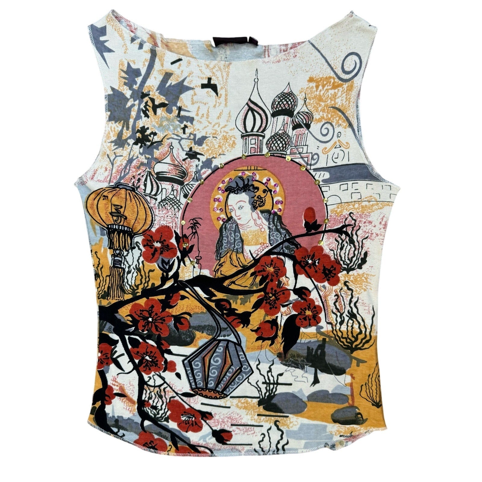Embellished Oriental Top (S/M)