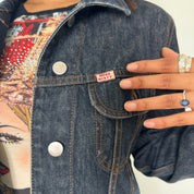 Vintage Miss Sixty Dark Wash Denim Jacket (S/M)