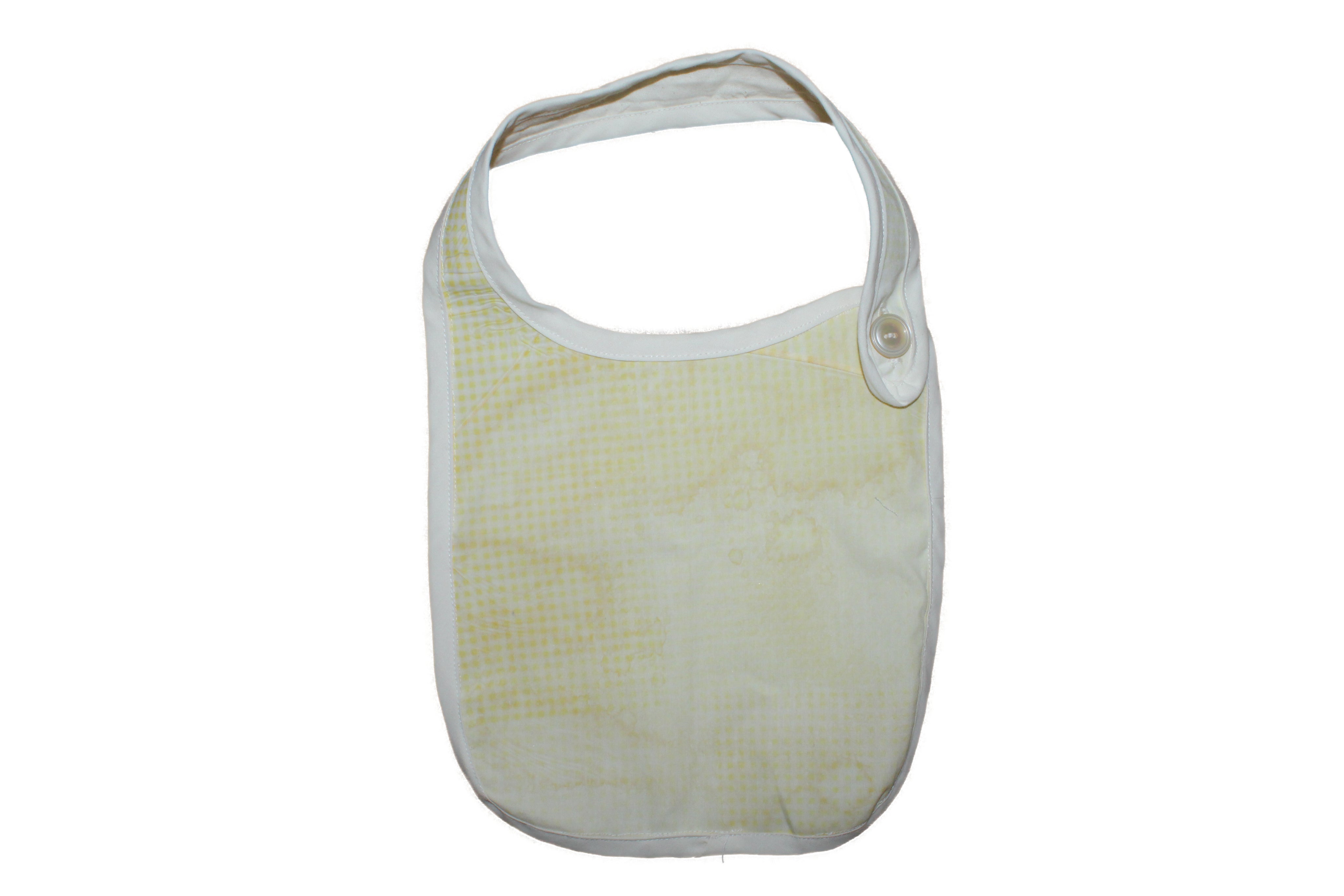 yellow farming bib