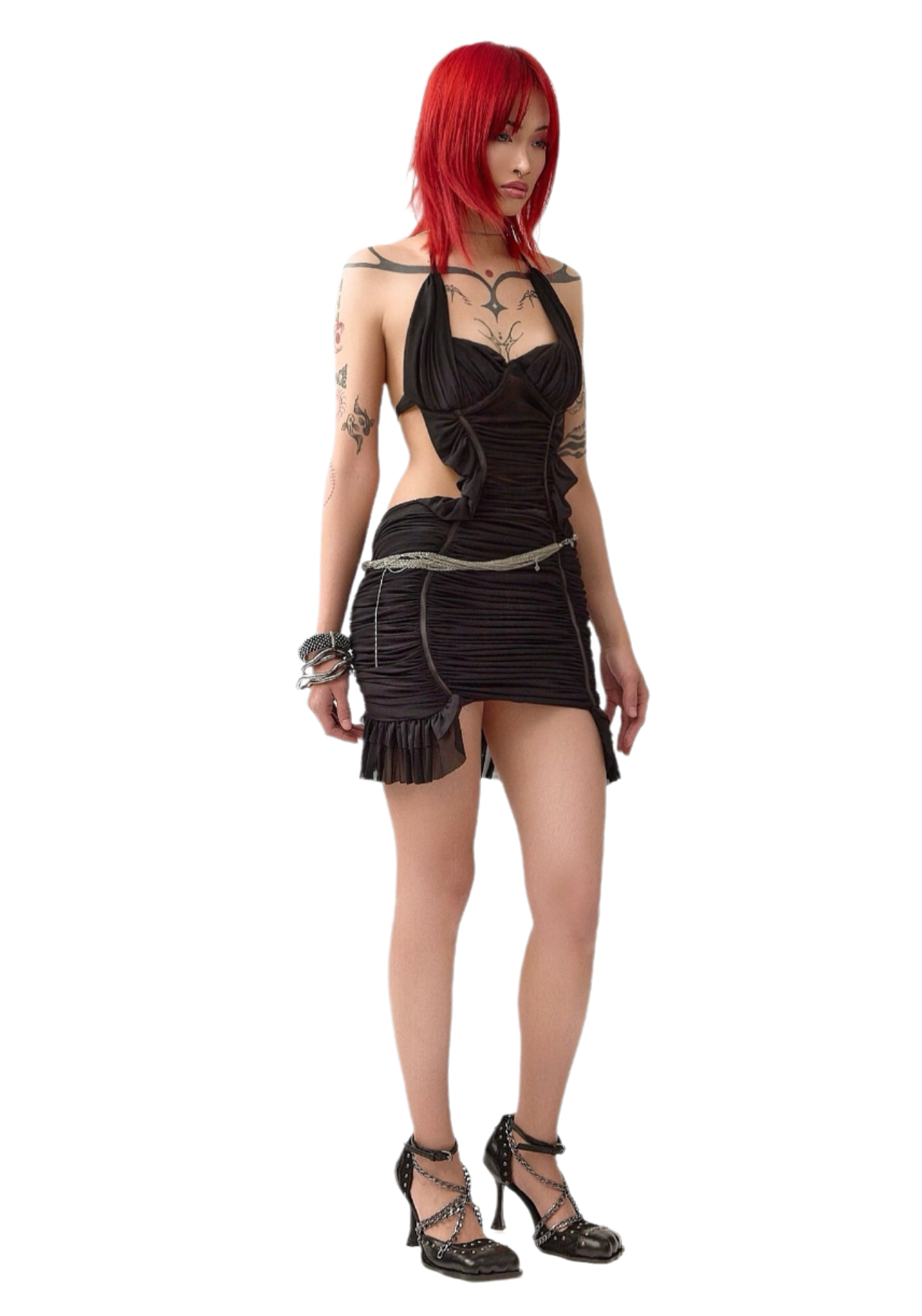 Cupid’s Aftermath Dress in Black (XS-XSL)