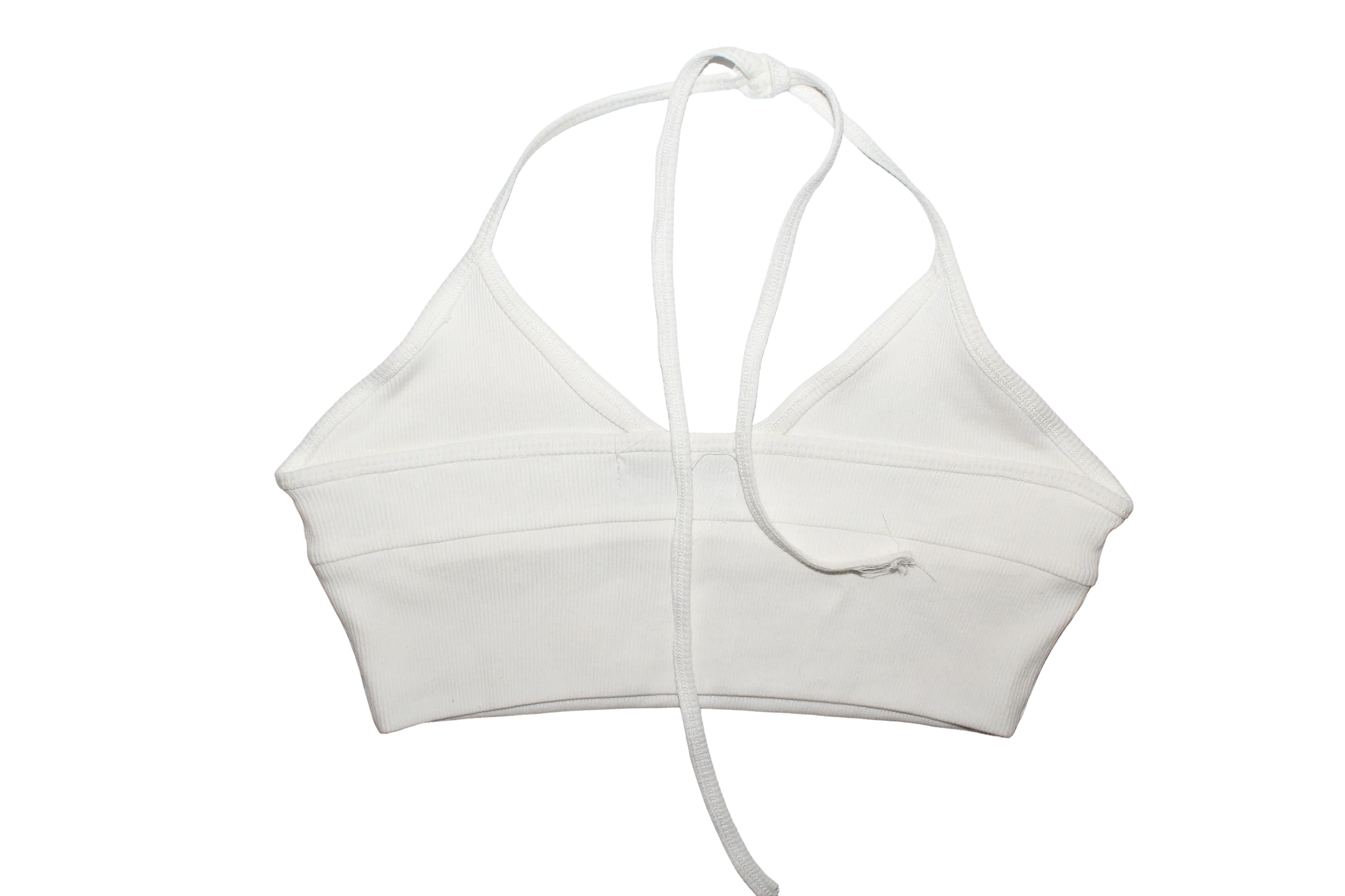 white chocolate coated bralette .