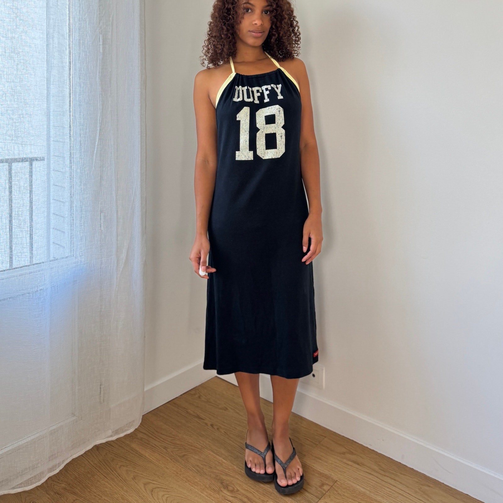 Vintage Franklin & Marshall Halter Maxi Dress (M)