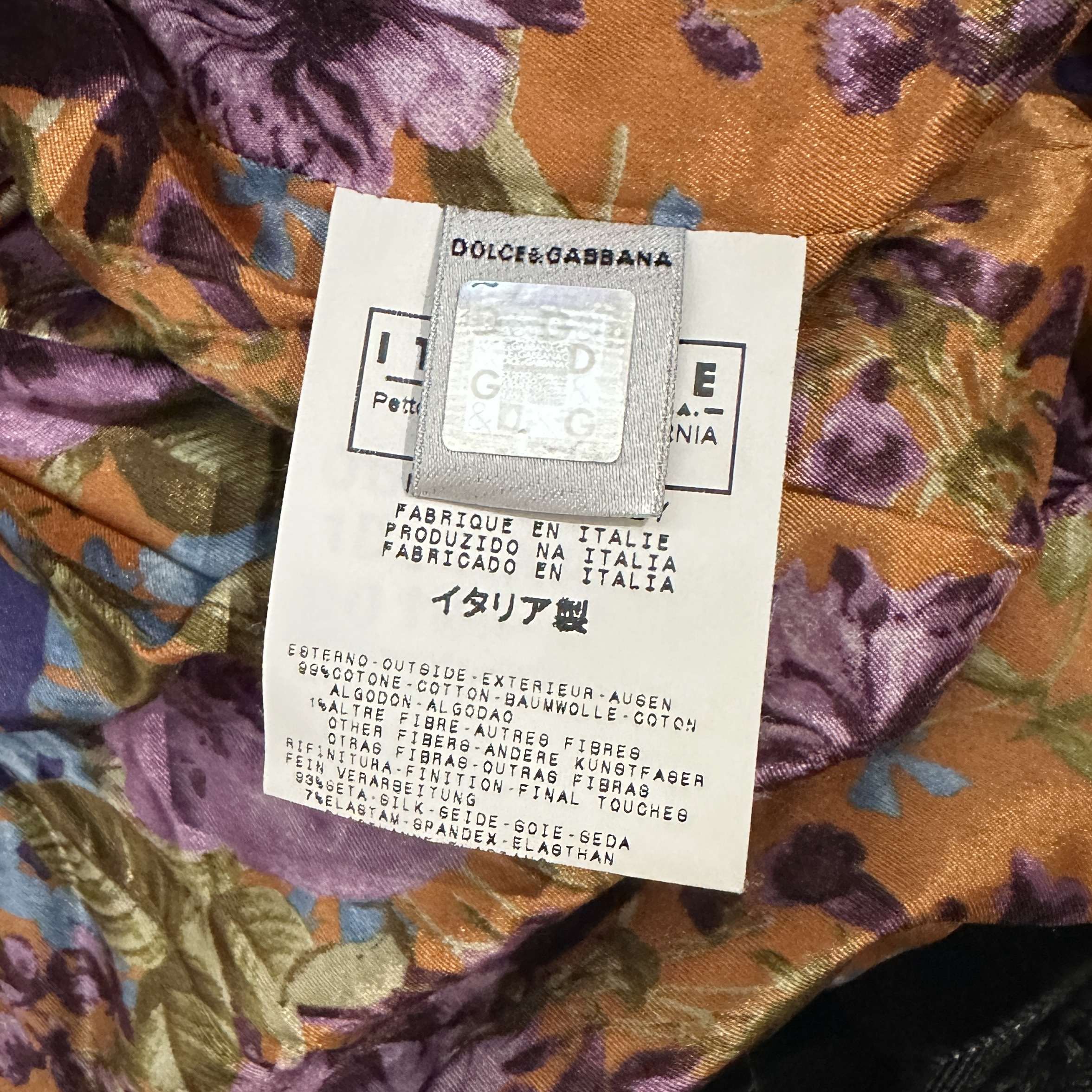 Vintage Dolce Gabbana Black Jacket (S/M)