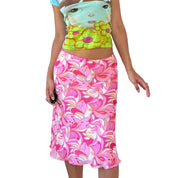 Vintage Y2K French mesh skirt (S)
