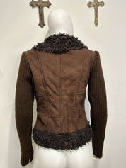 Vintage Gothic Double Breasted Button up Jacket (S)