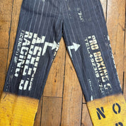 French Vintage Graphic pants (S)