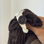 Vintage Herringbone Blazer with Patches (S/M)