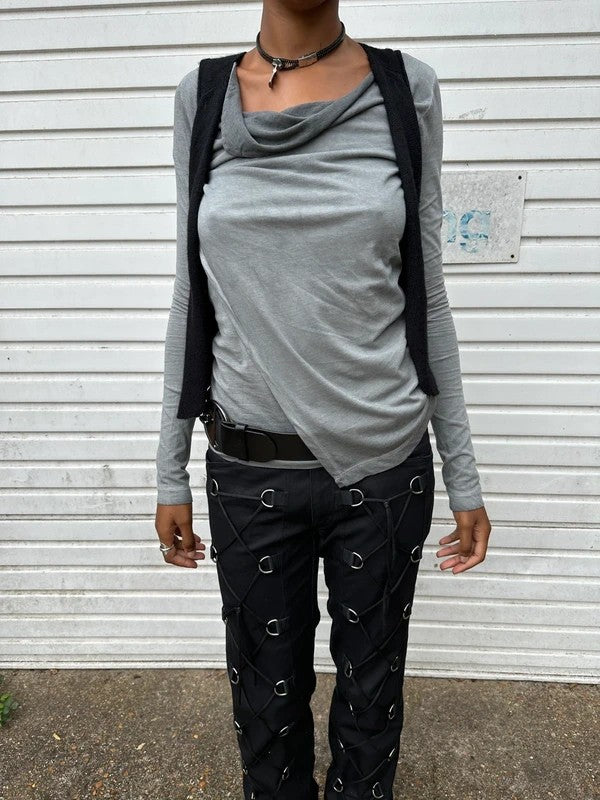 Vintage Zadig & Voltaire Cashmere Skull Cropped Gilet (S)