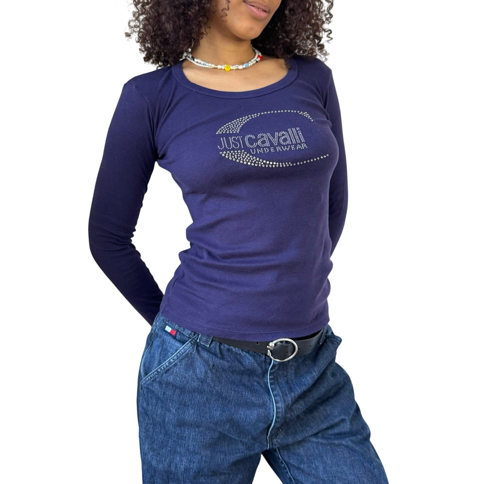 Vintage Just Cavalli Top (S/M)
