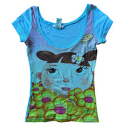Custo Barcelona Graphic Baby Tee (S)
