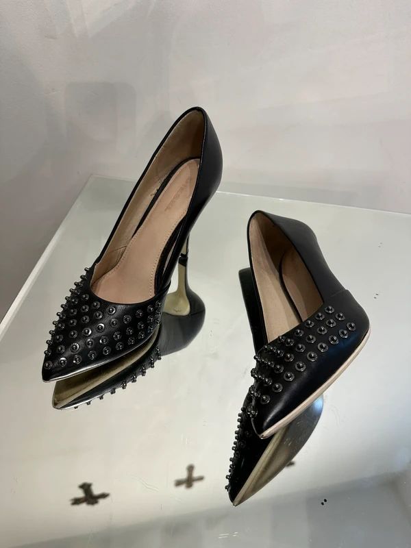Vintage Diesel Studded Pointed Toe Court Heels (UK 4 US 6 EU 37)