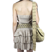 Y2K Grommet Belt Bag