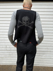 Vintage Zadig & Voltaire Cashmere Skull Cropped Gilet (S)