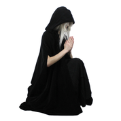 Vintage Black Cloak (M)