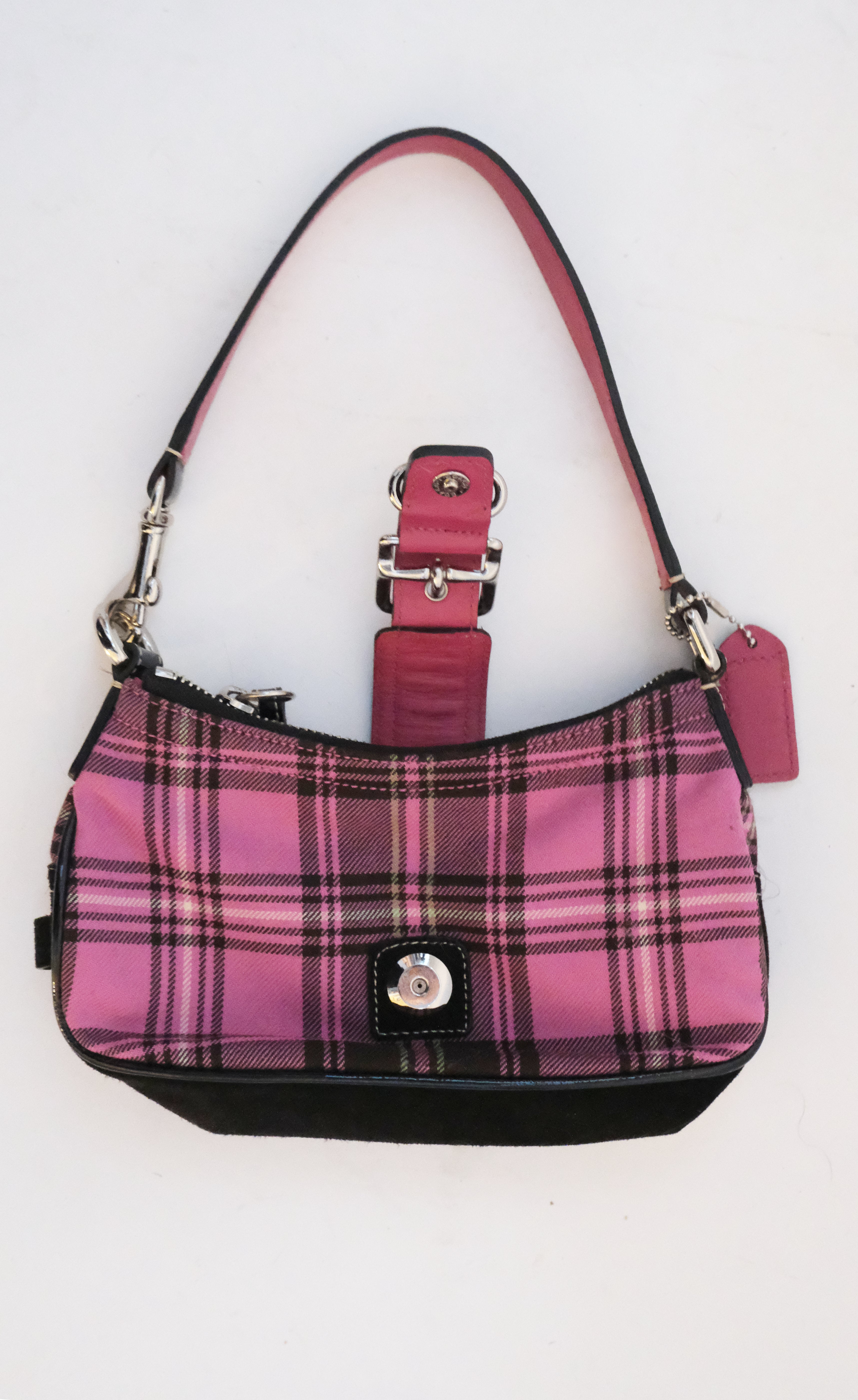 Coach Punk Plaid Mini Bag