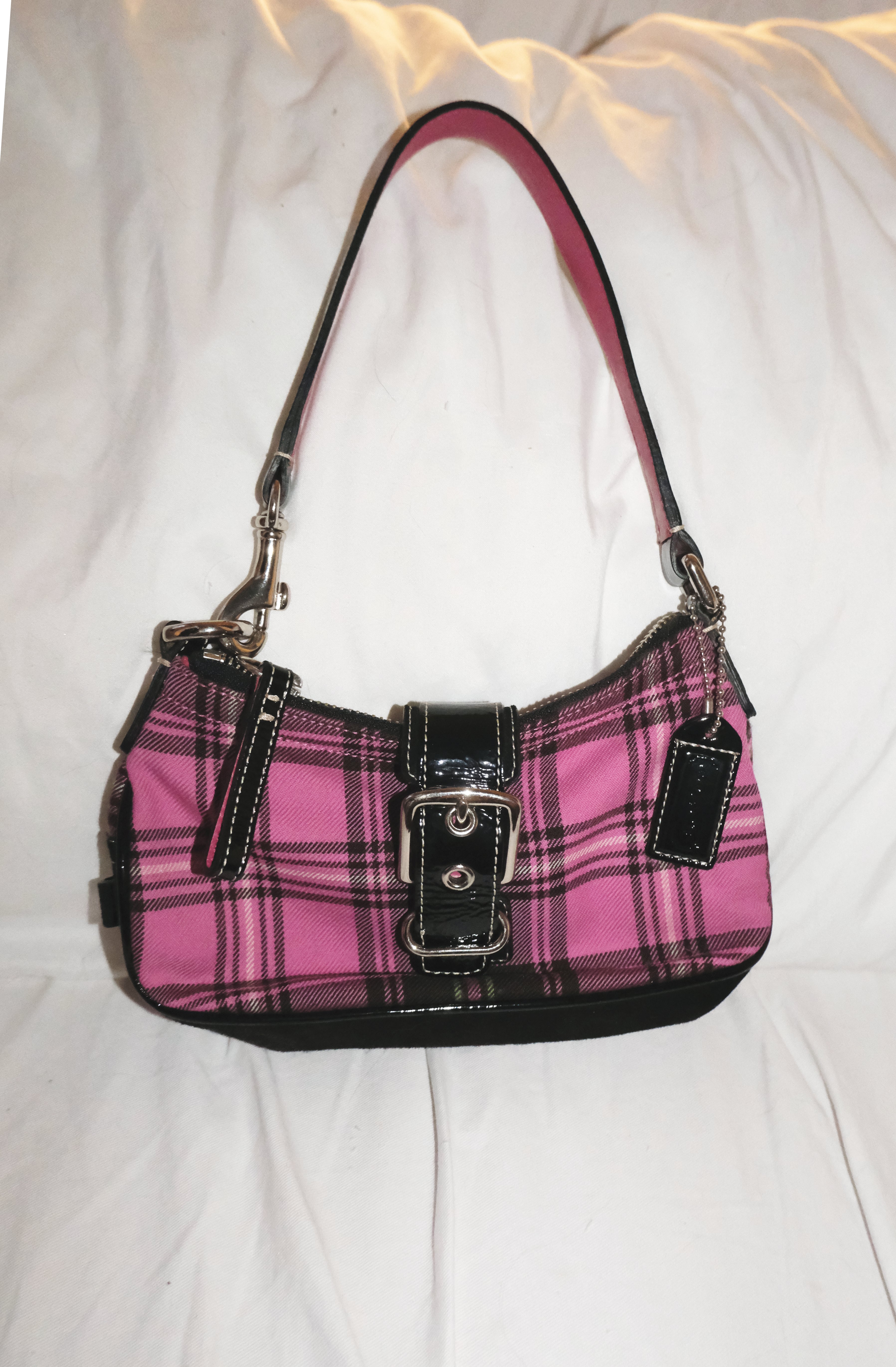 Coach Punk Plaid Mini Bag