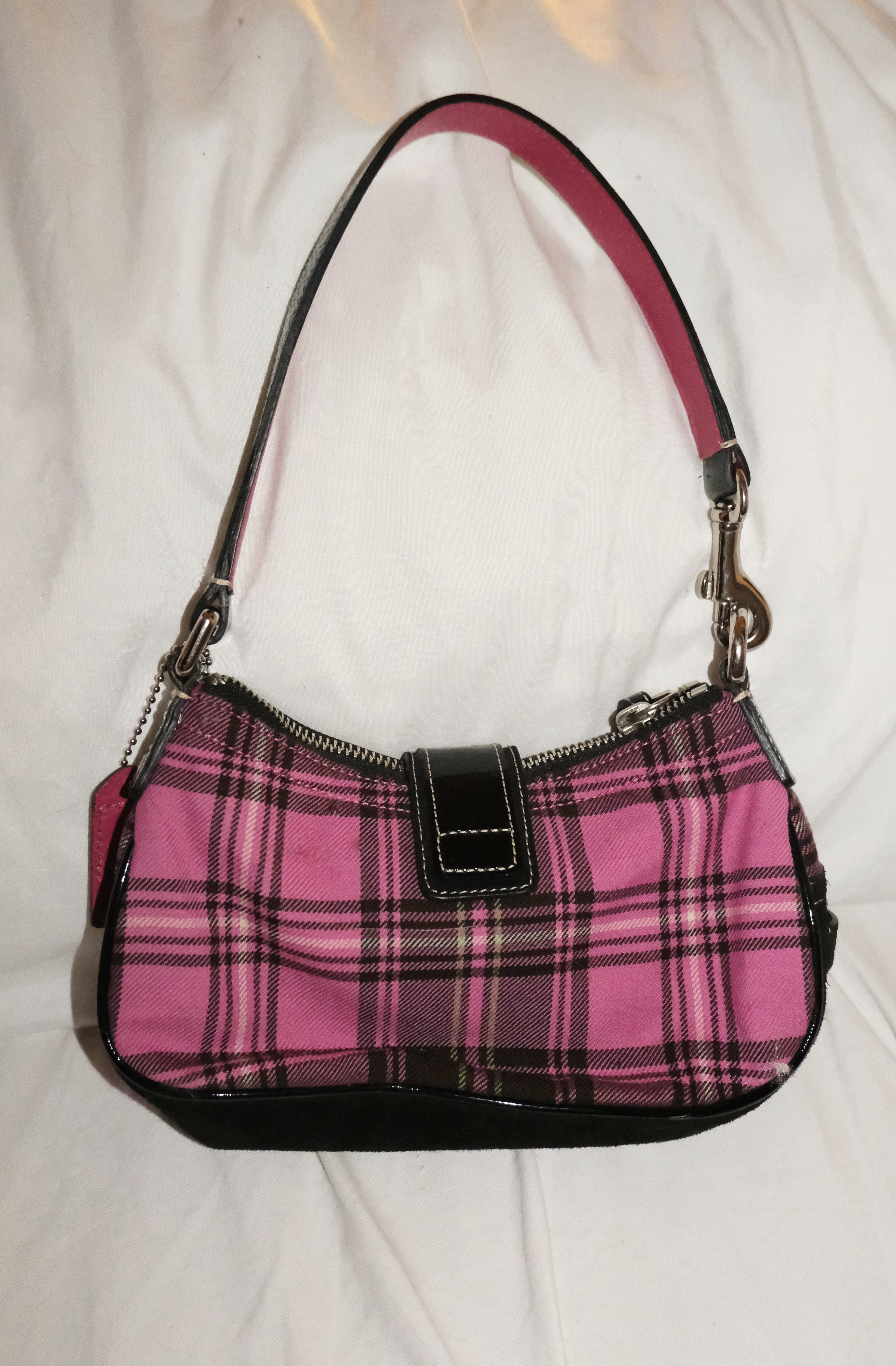 Coach Punk Plaid Mini Bag