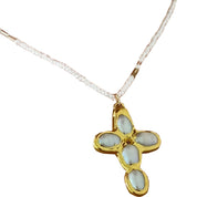 Pearl Cross Necklace