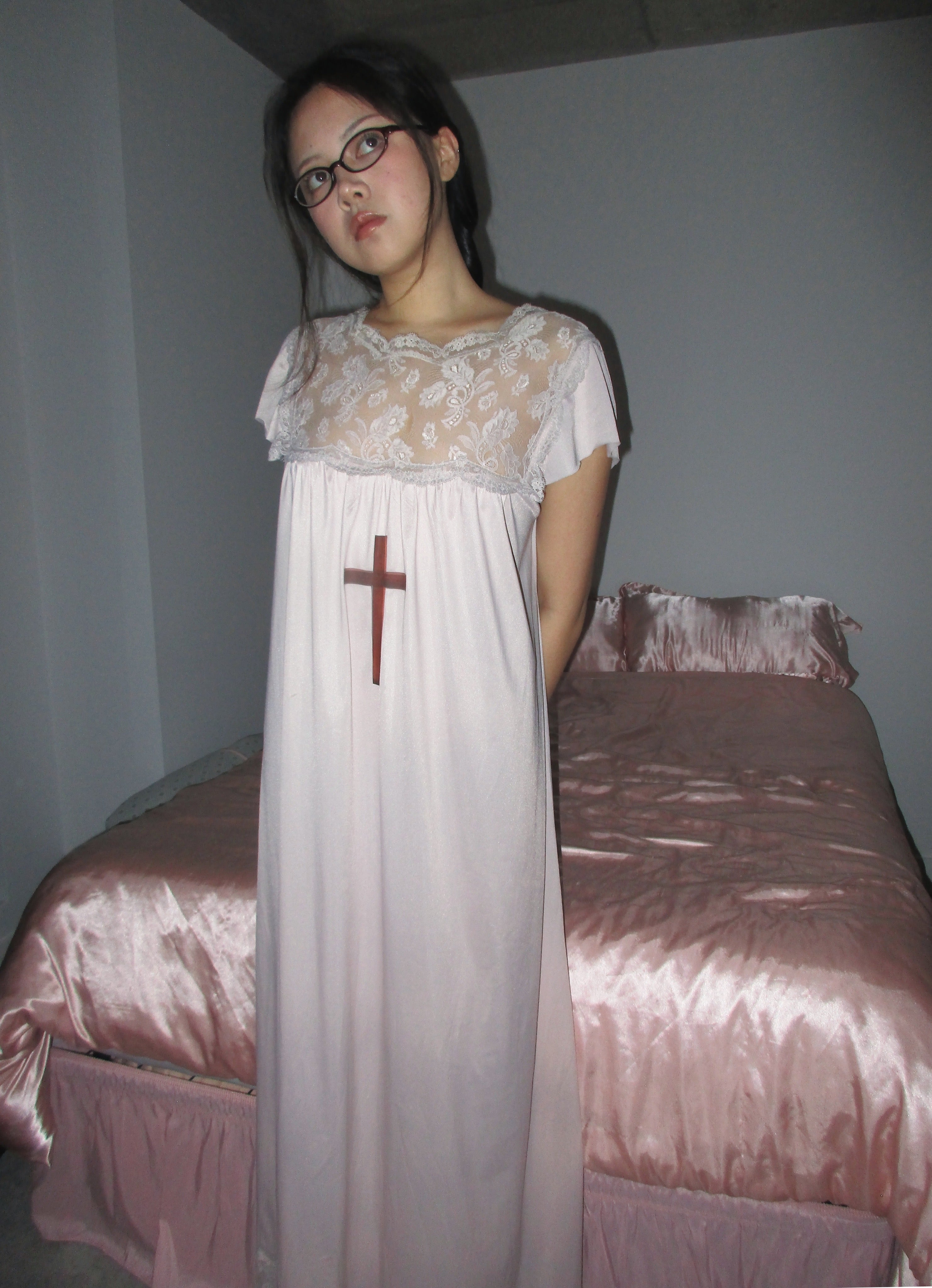 Virtue Lace Maxi Dress (S)