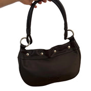 Sport Missoni Brown Leather Shoulder Bag