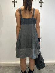 Vintage Parisian Archive Utility Midi Dress (M)