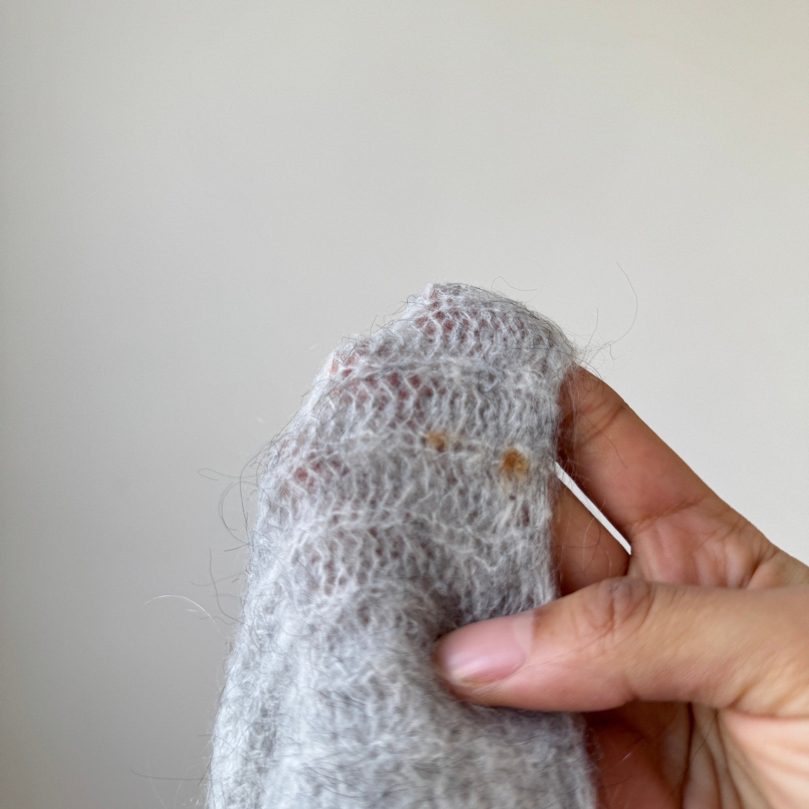 Vintage Italian Mohair Cardigan Set (S/M)