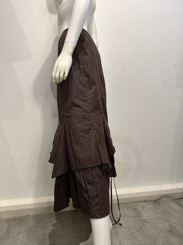 Vintage Whimsygoth French Vintage Maxi Skirt (XS/S)