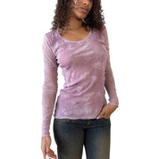 Vintage Italian Dusty Pink Mesh Top (M)