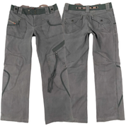Diesel Vintage Slate Olive Grey Utility Cargo Pants (M)