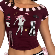 Mini-Me Paper Doll Top (XS-5X)