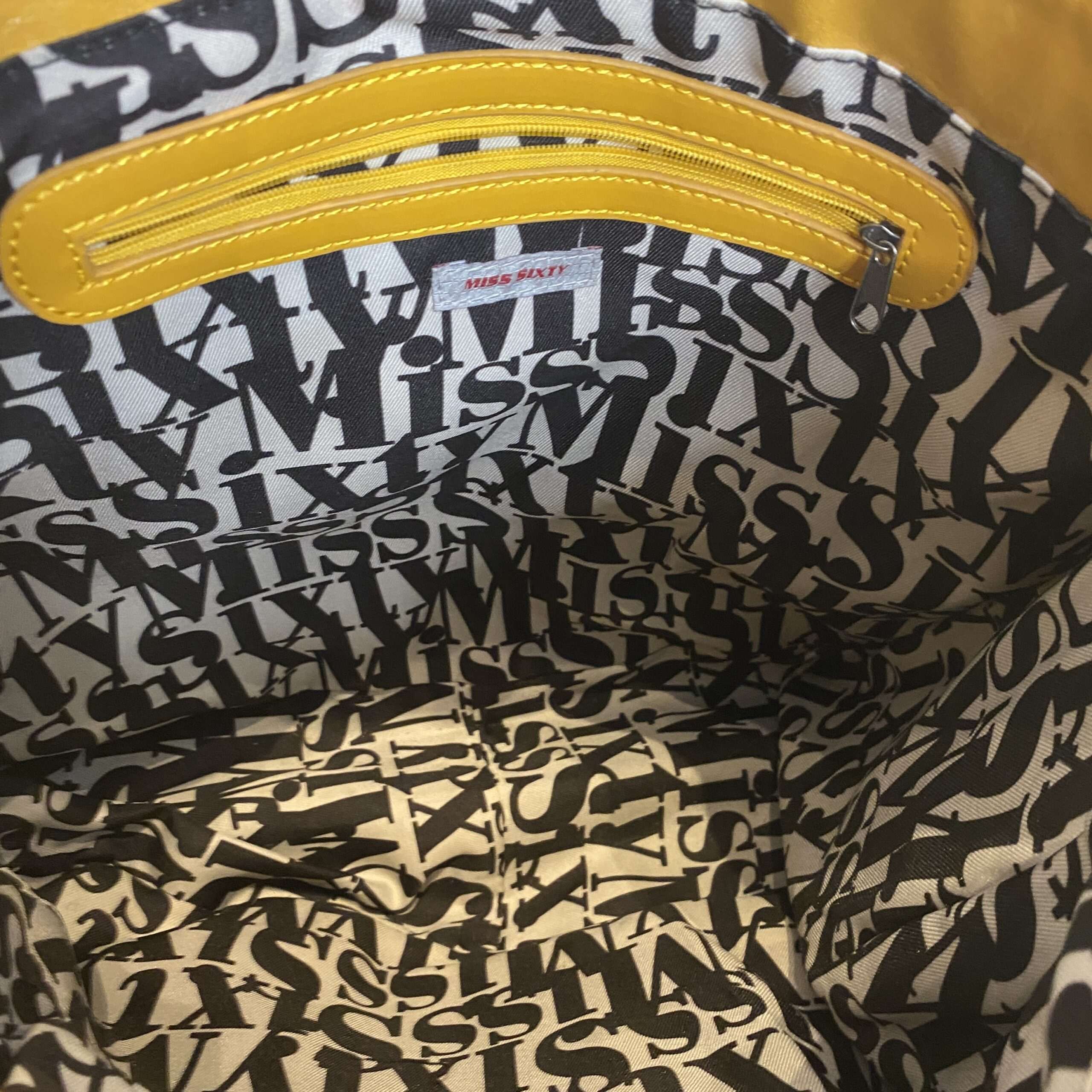 Miss Sixty Leather Fringe Bag