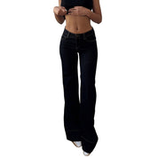 Vintage Dark Wash Denim Bootcut Jeans (S)