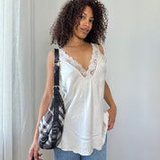 Vintage Italian Satin Camisole (One Size)