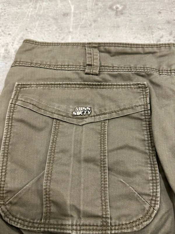 Vintage Miss Sixty Puffer Utility Mini Skirt (M)