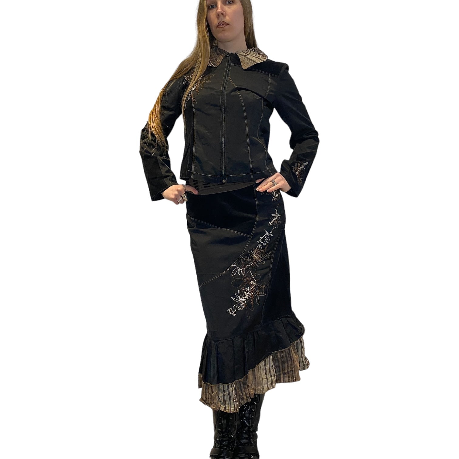 Utility Archive Jacket and Skirt Set (S)