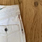 Vintage White Flared Diesel Jeans (S)
