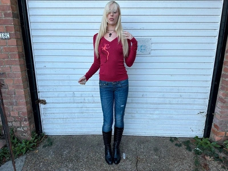 Y2K 2000s Guess Jeans Sweater (S)